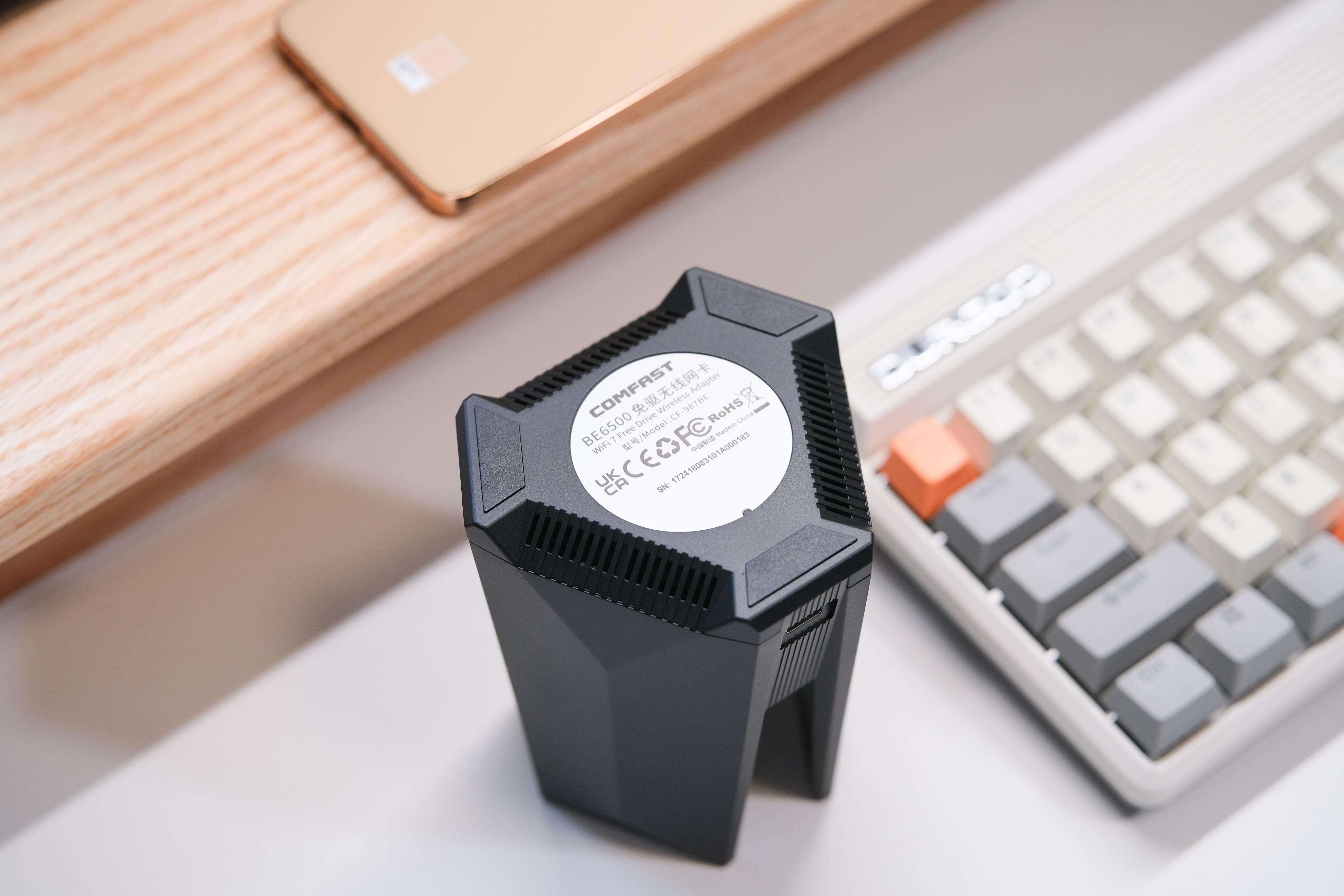 usb无线网卡芯片哪个好_COMFAST CF-987BE WiFi7网卡_加装台式机无线网卡