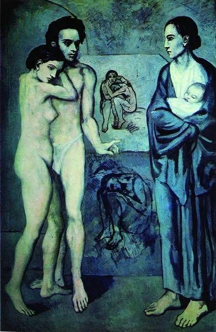 毕加索生平经历_毕加索早期作品素描_毕加索艺术风格演变