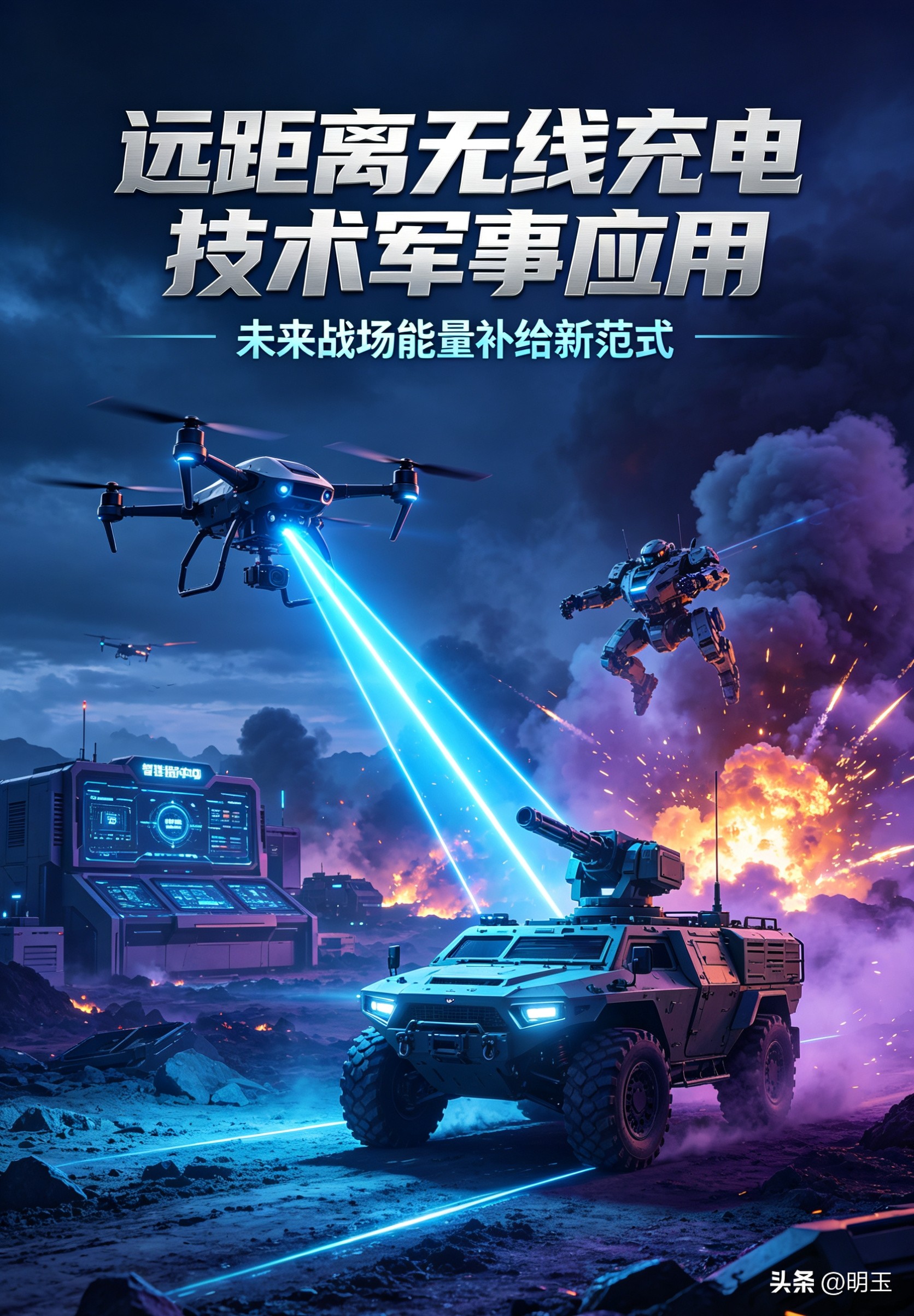 卫星远距离太空充能_军事后勤无线充电_太阳能充电器工作原理