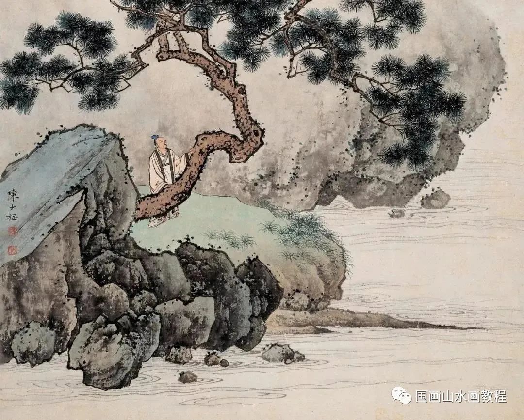 唐伯虎的画是中国画吗_陈少梅 画家 当代唐伯虎