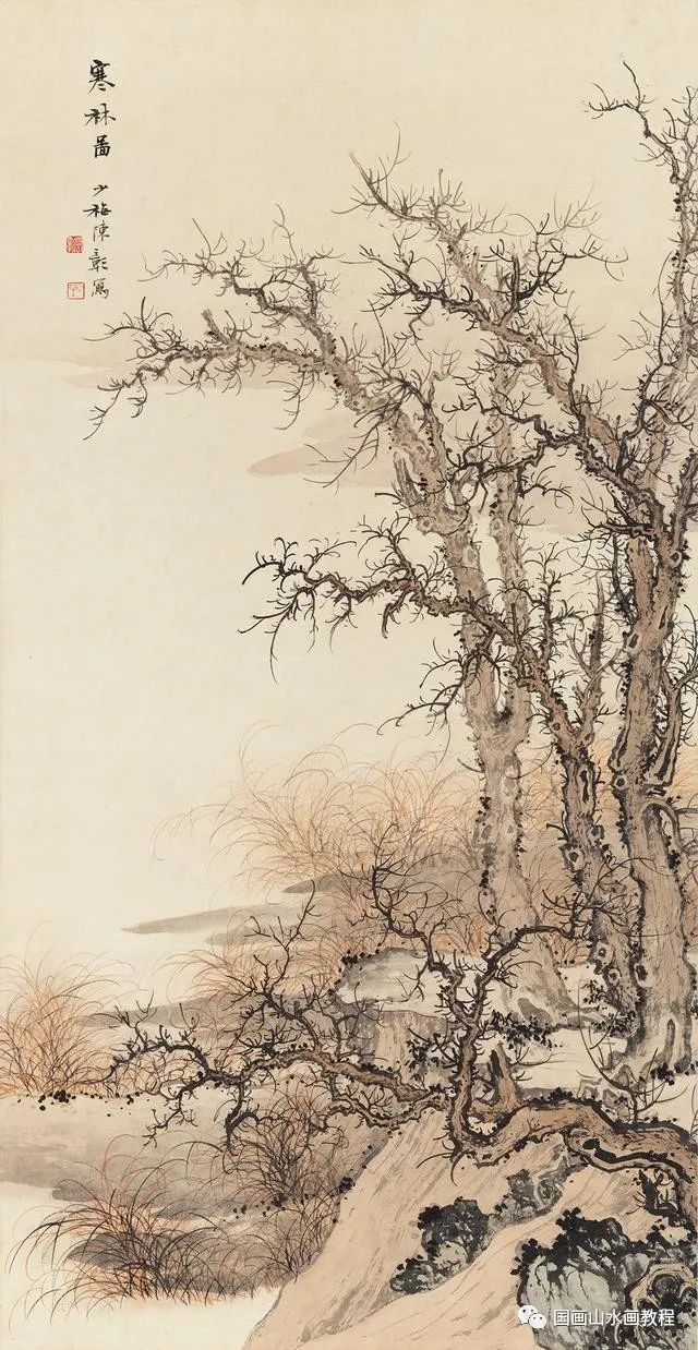 唐伯虎的画是中国画吗_陈少梅 画家 当代唐伯虎