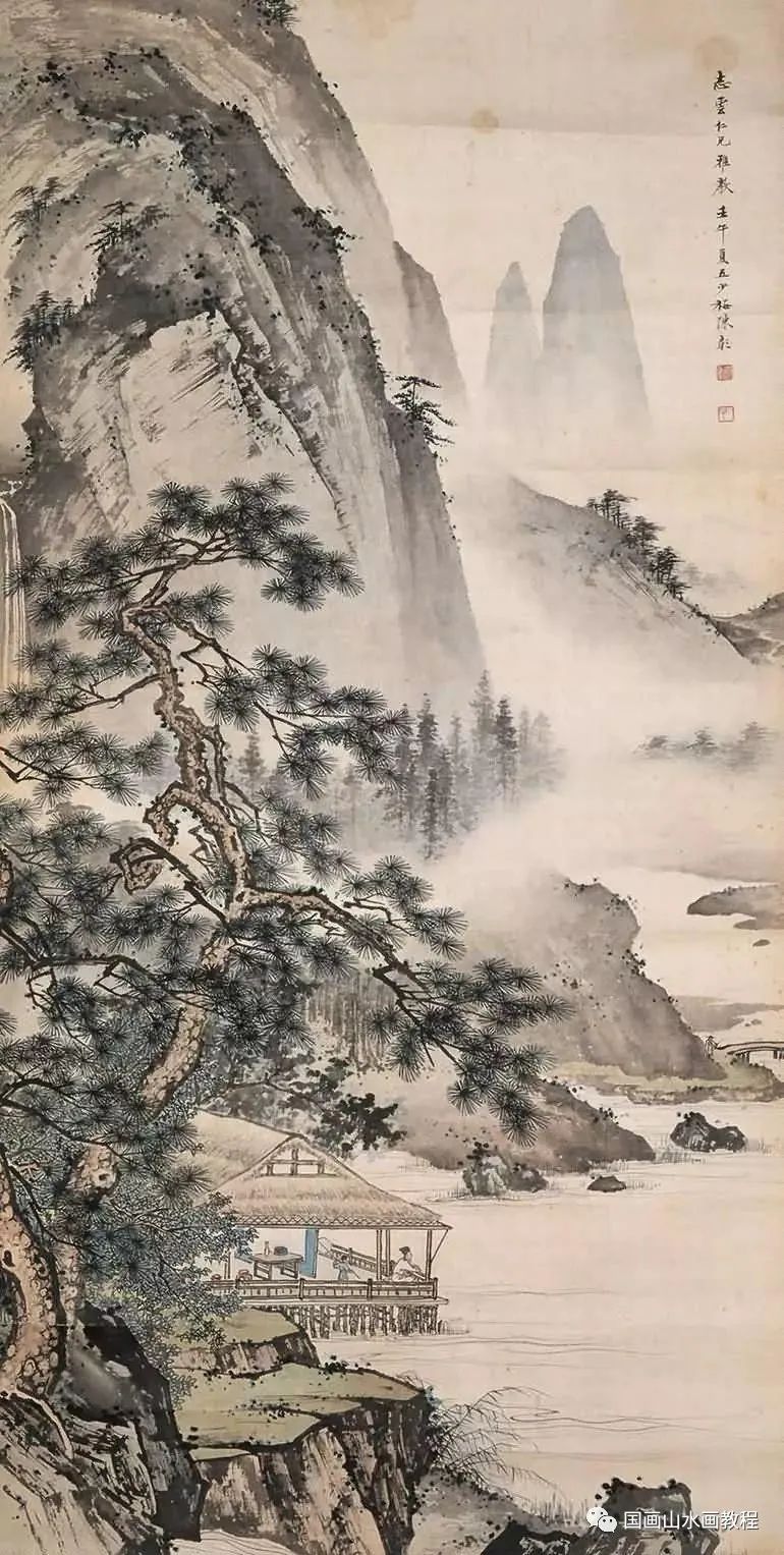 唐伯虎的画是中国画吗_陈少梅 画家 当代唐伯虎