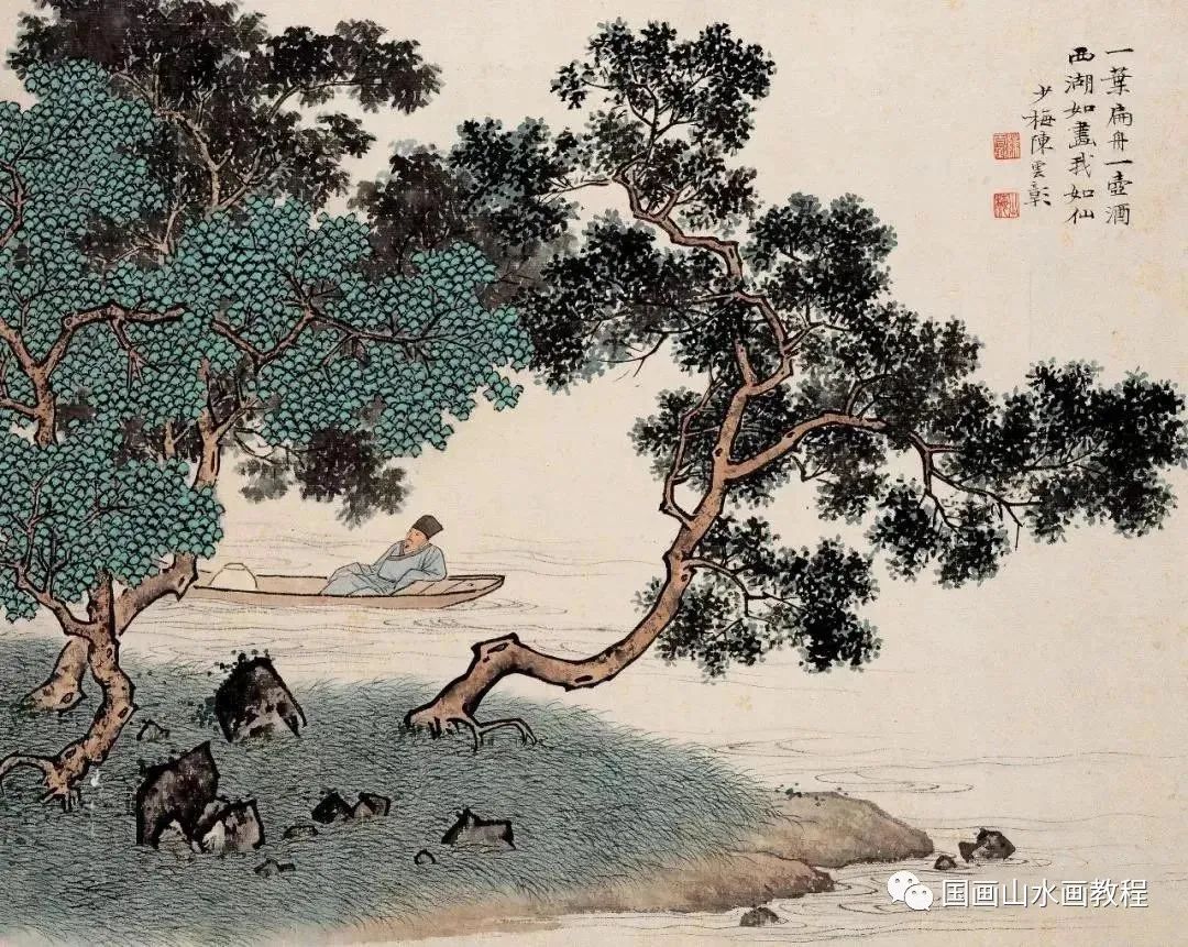 唐伯虎的画是中国画吗_陈少梅 画家 当代唐伯虎