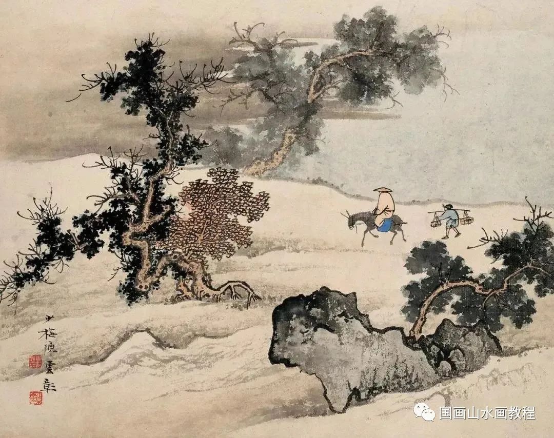 唐伯虎的画是中国画吗_陈少梅 画家 当代唐伯虎