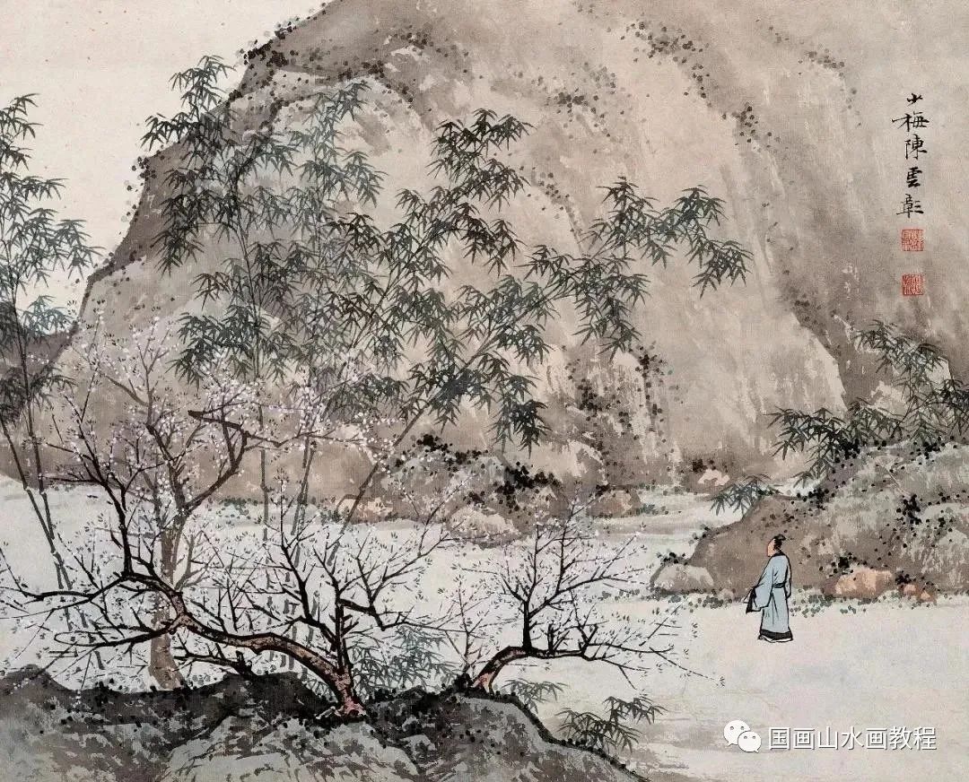 唐伯虎的画是中国画吗_陈少梅 画家 当代唐伯虎