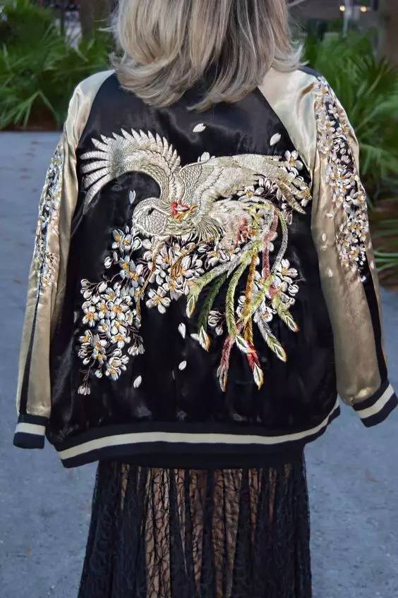 Souvenir Jacket穿搭技巧_横须贺外套_横须贺外套怎么搭