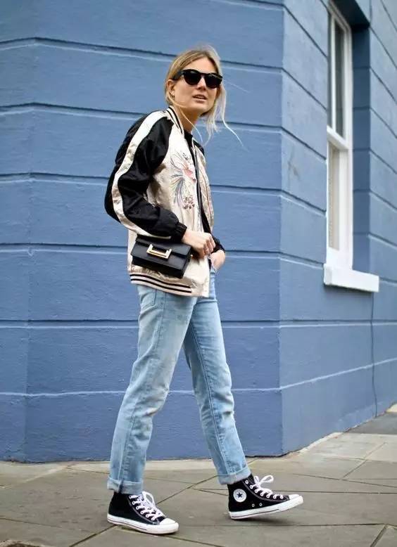 Souvenir Jacket穿搭技巧_横须贺外套怎么搭_横须贺外套