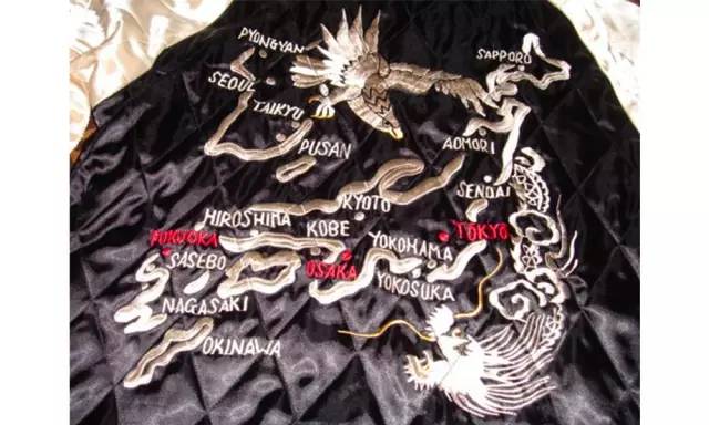 Souvenir Jacket历史起源_横须贺刺绣夹克_横须贺外套