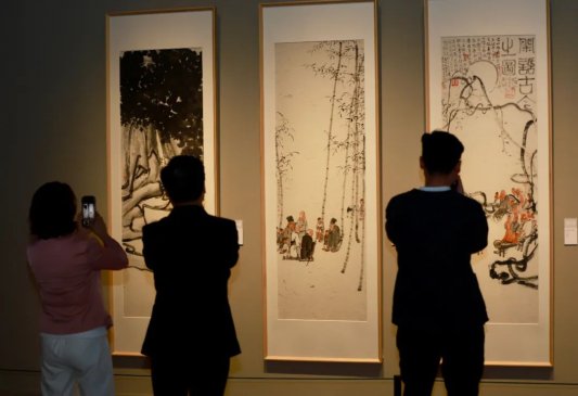李学明中国画作品展_中国美术馆李学明画展_中国画美术作品欣赏