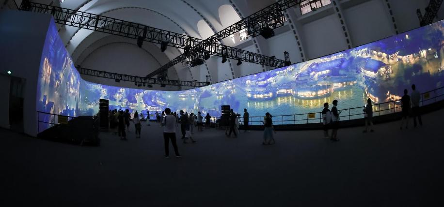 辽宁工业展览馆《清明上河图》展览_2023年“会动的”《清明上河图》全国巡展沈阳站_上海世博会 清明上河图