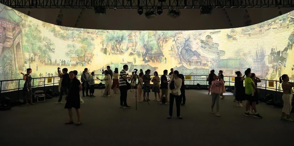 辽宁工业展览馆《清明上河图》展览_2023年“会动的”《清明上河图》全国巡展沈阳站_上海世博会 清明上河图