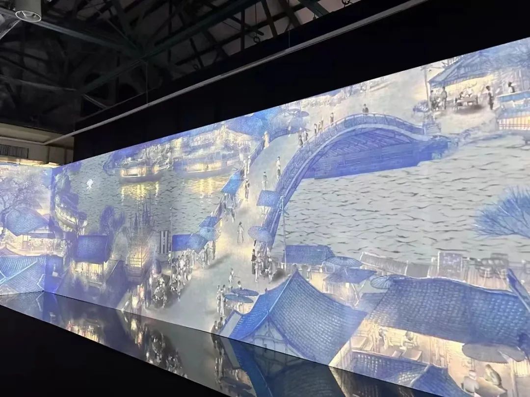 台北会动的清明上河图展_上海世博会 清明上河图_翡冷翠文创清明上河图