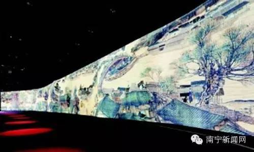 上海世博会 清明上河图_南宁万达茂清明上河图3D动画长卷_北京故宫博物院无价藏品清明上河图首展南宁