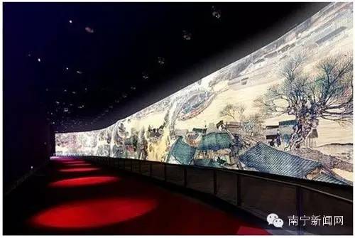 北京故宫博物院无价藏品清明上河图首展南宁_上海世博会 清明上河图_南宁万达茂清明上河图3D动画长卷