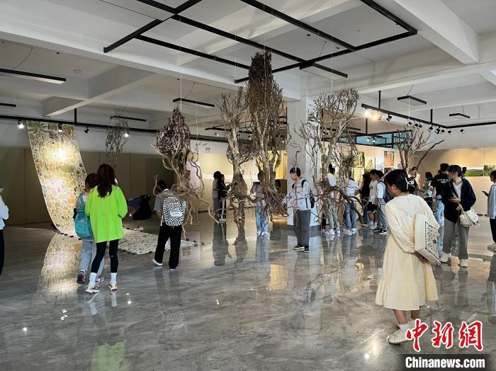 图为展览现场 木灵灵 摄