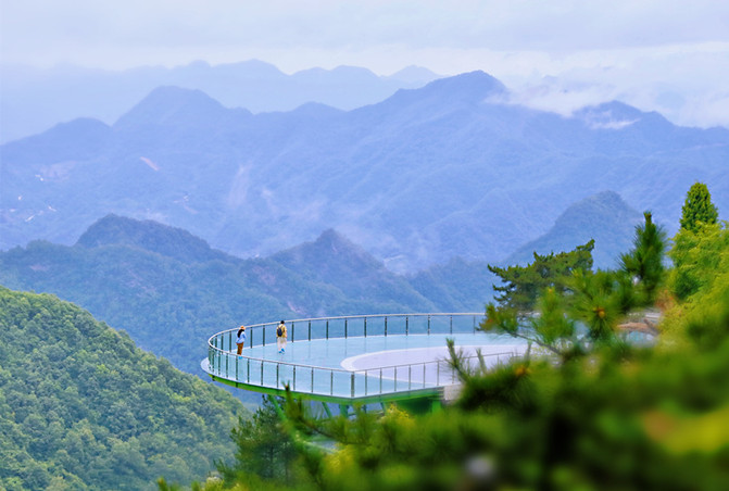 镇安塔云山住宿_塔云山金顶观景_塔云山道教名山