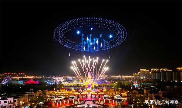 超时空机械艺术秀机器人表演_大同方特奇趣潮玩节_重庆方特科幻公园有哪些玩的