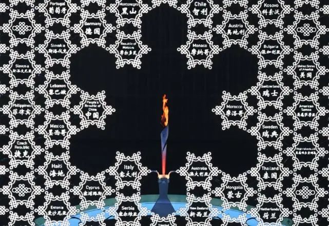 五环破冰中国式浪漫_北京奥运会 五环_北京冬奥会立春开幕式