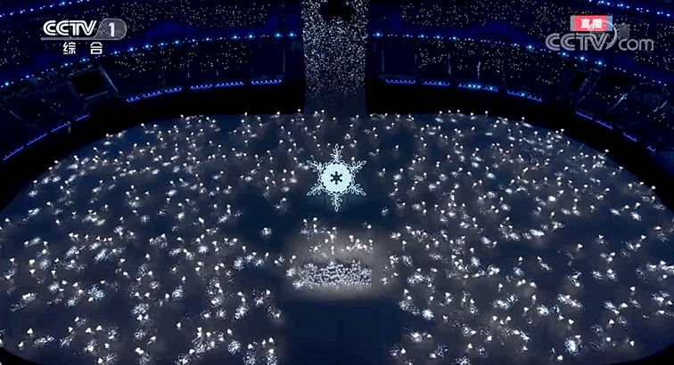 北京冬奥会立春开幕式_北京奥运会 五环_五环破冰中国式浪漫
