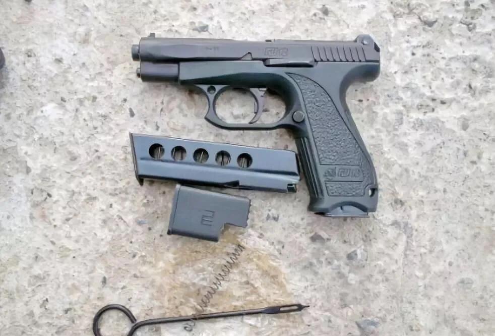 GSh-18枪管旋转闭锁原理_GSh-18手枪设计特点_谢尔久科夫手枪