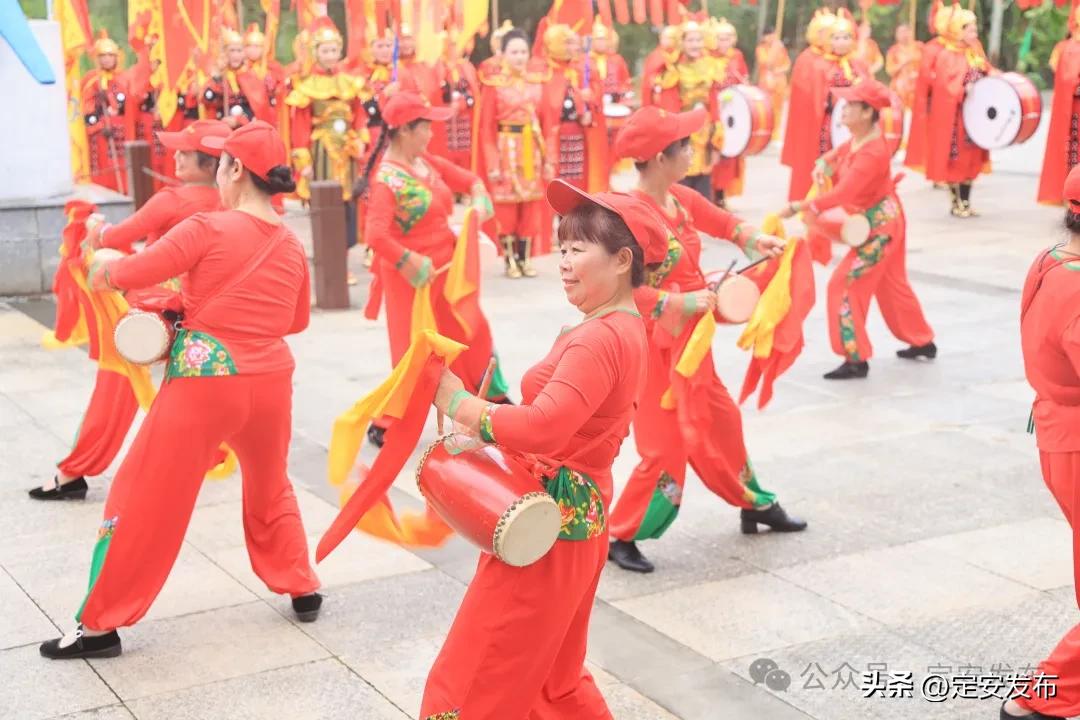 海南军坡文化_第三届定安军坡文化季_冼夫人爱国精神火炬传递