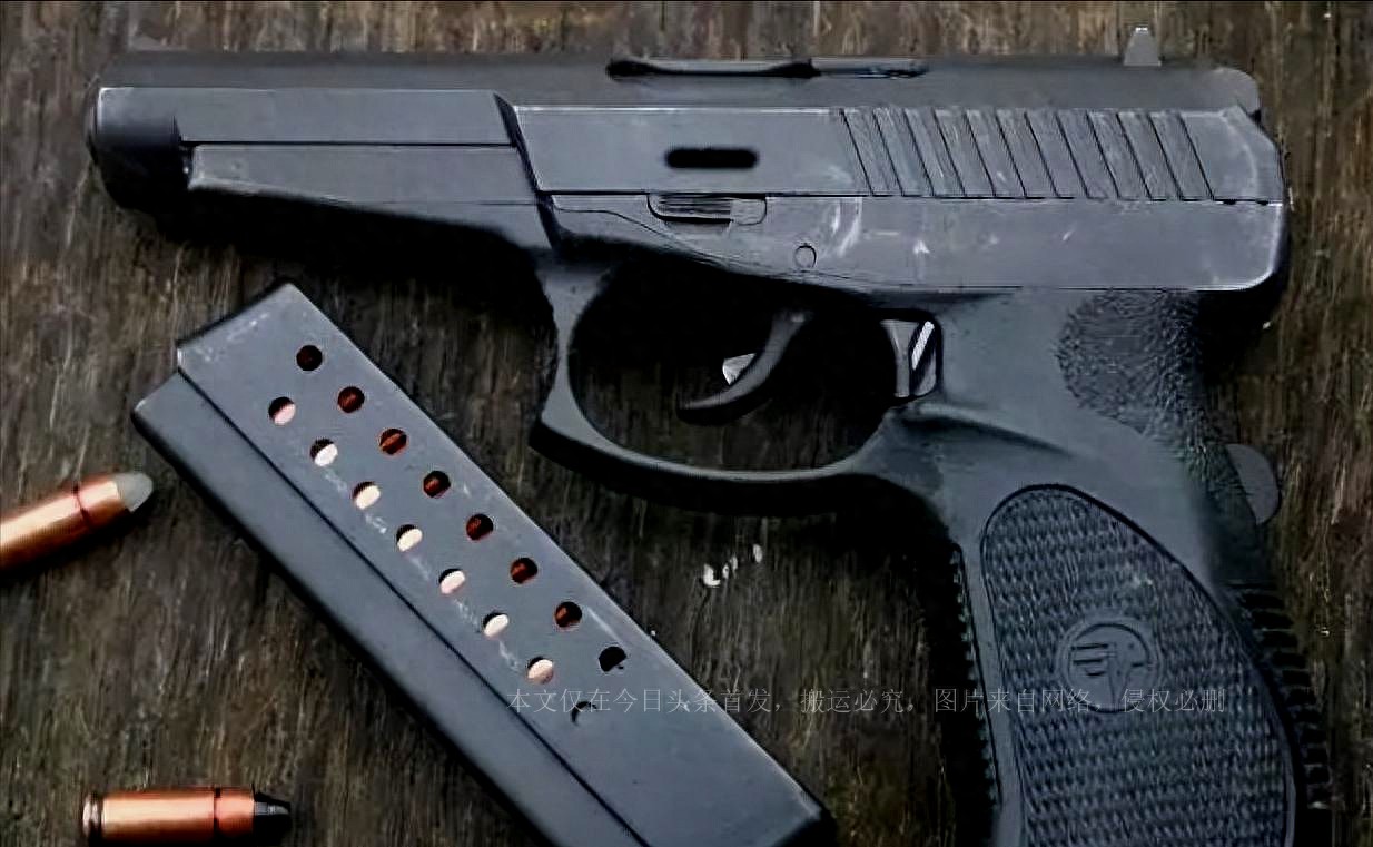 谢尔久科夫手枪_俄罗斯斑蝰蛇手枪 SR1谢尔久科夫设计参数_俄罗斯斑蝰蛇手枪穿透力性能