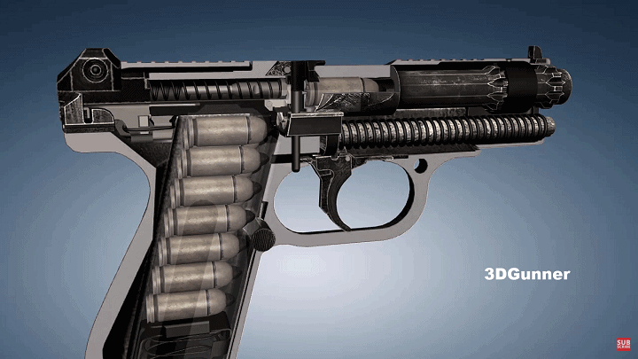 乌鸦项目GSh-18手枪_俄罗斯制式手枪GSh-18_谢尔久科夫手枪