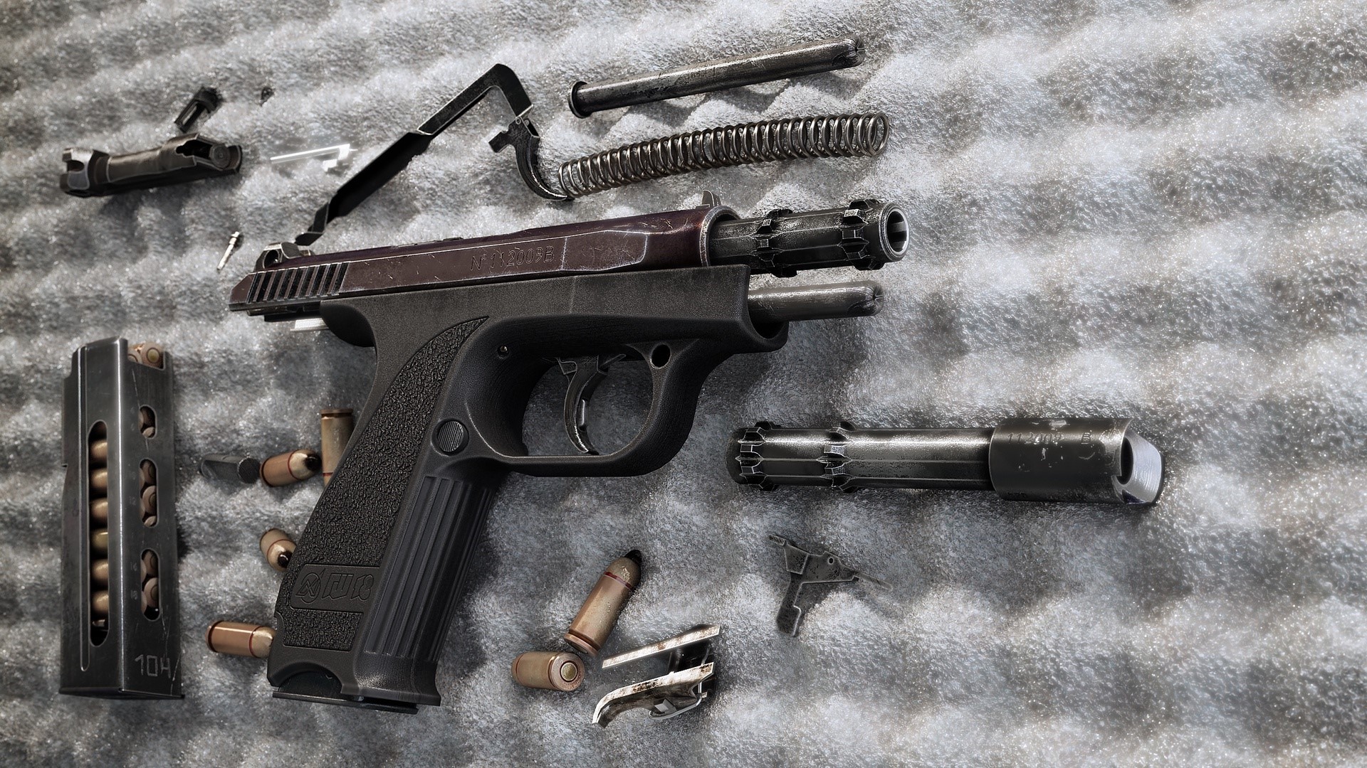 谢尔久科夫手枪_乌鸦项目GSh-18手枪_俄罗斯制式手枪GSh-18