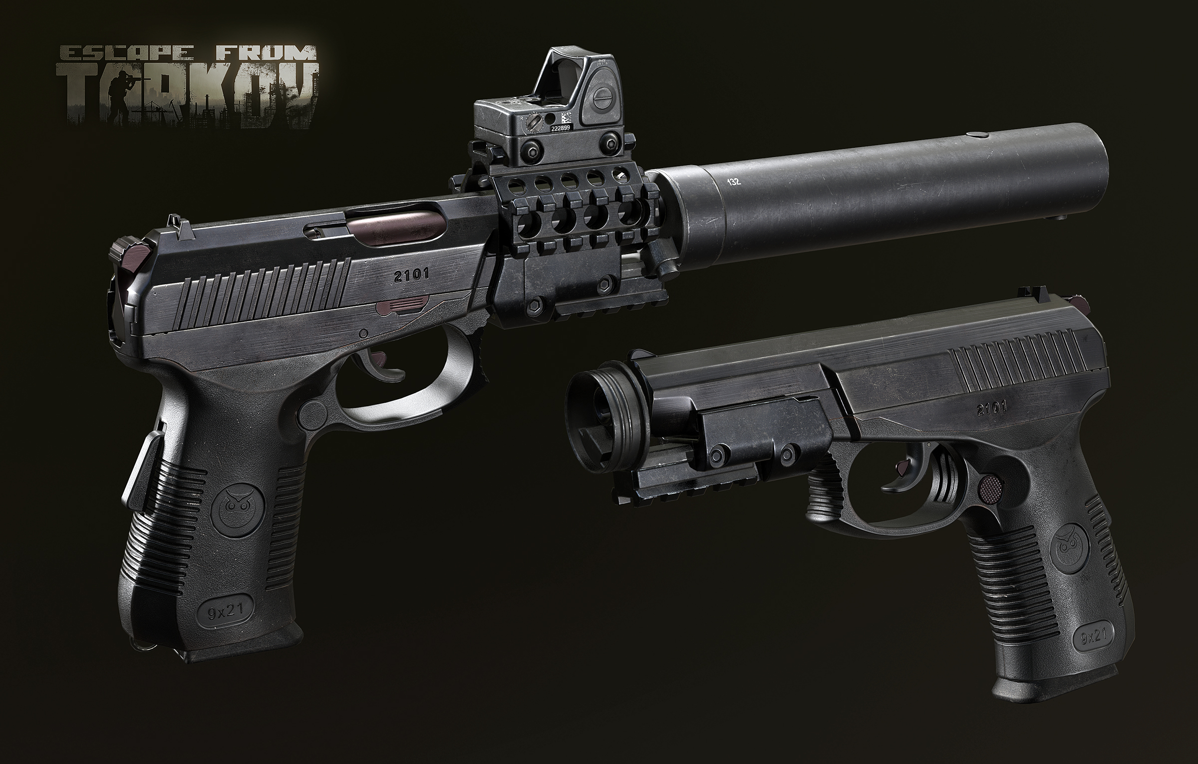 乌鸦项目GSh-18手枪_俄罗斯制式手枪GSh-18_谢尔久科夫手枪