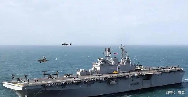 电磁弹射无人机攻击舰_中国两栖登陆舰_中国076型两栖攻击舰四川舰首次海试