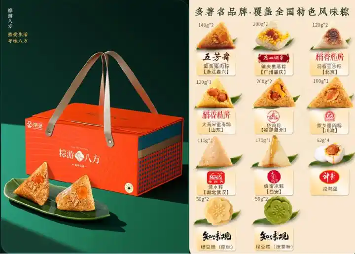 甜粽子销量占比_地域粽网购解乡愁_你支持“咸粽”还是“甜粽”