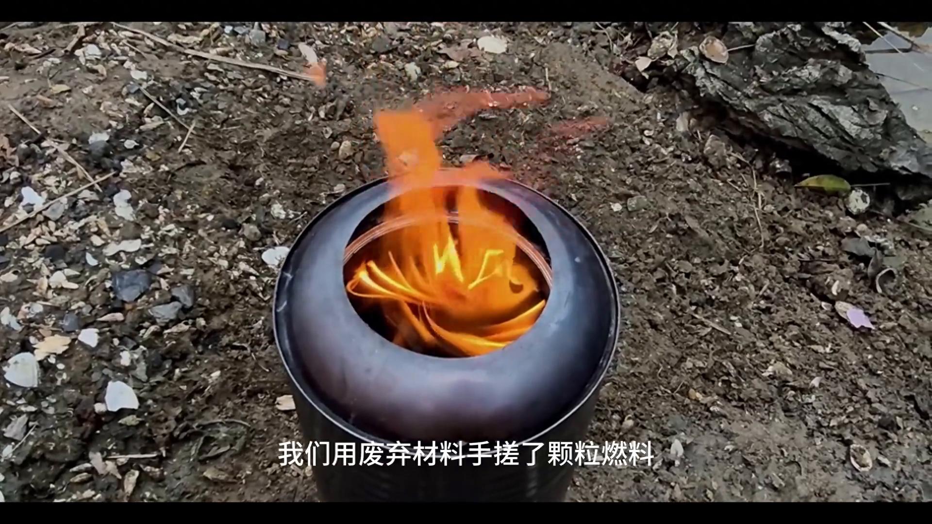 生物质气化发电厂视频_旋风气化柴火炉制作_废弃材料制作柴火炉教程
