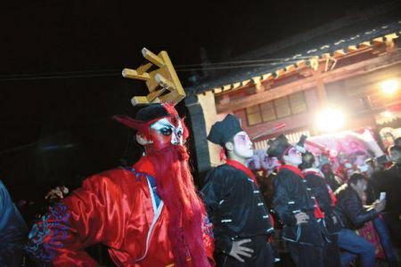 陇县步社火_陇县社火表演_血社火起源传承