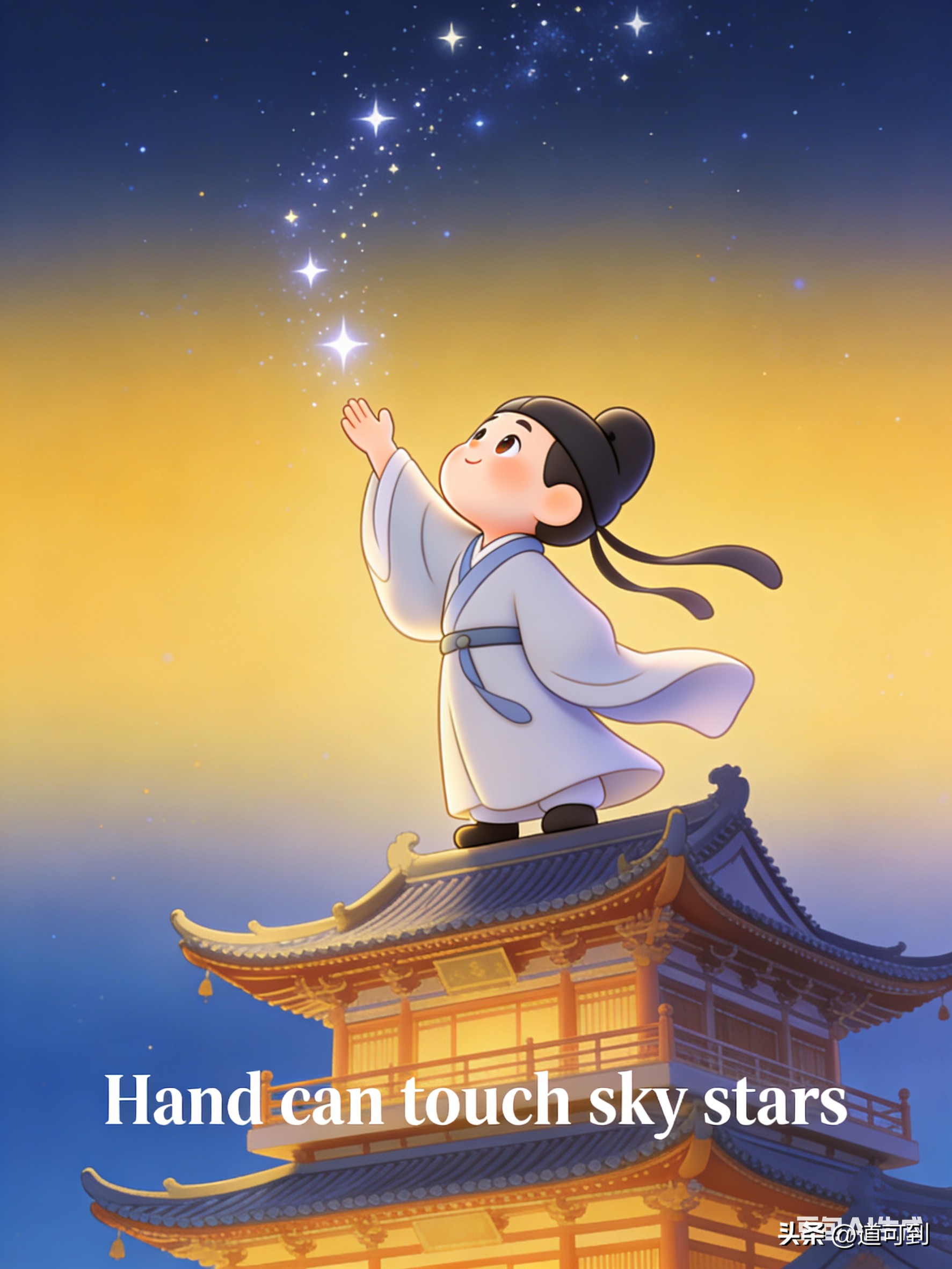 汉式英文诗歌翻译案例_汉式英文李白诗歌翻译_i can touch the sky