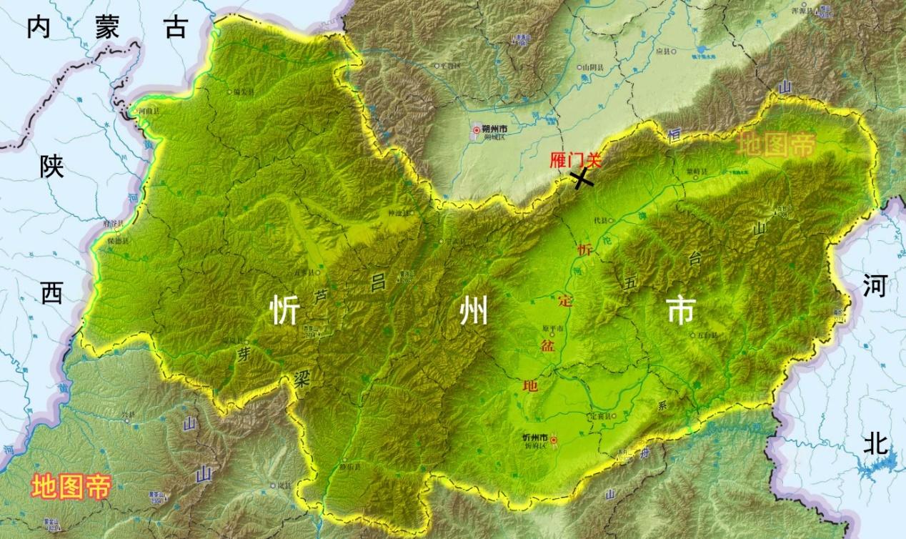 忻州与周边省份接壤情况_山西忻州市偏关县_:忻州市地理位置