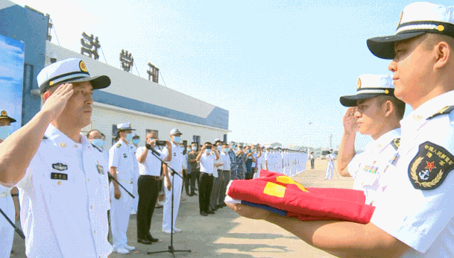 湛江舰退役仪式_珠海舰退役仪式_中国海军舰艇退役