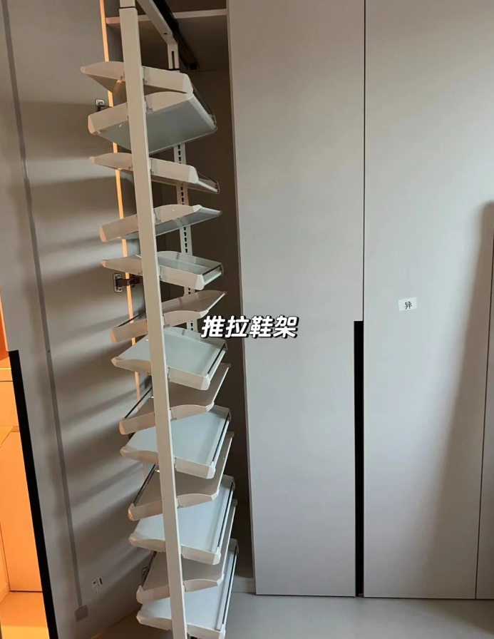 自制收纳鞋子好方法图片_门口放鞋柜_鞋柜占用公共区域