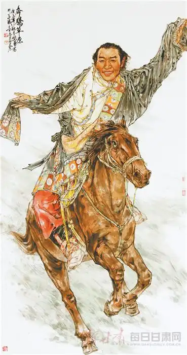 王骁勇工笔人物画_王骁勇中国画创作_工笔画线描人物画谱