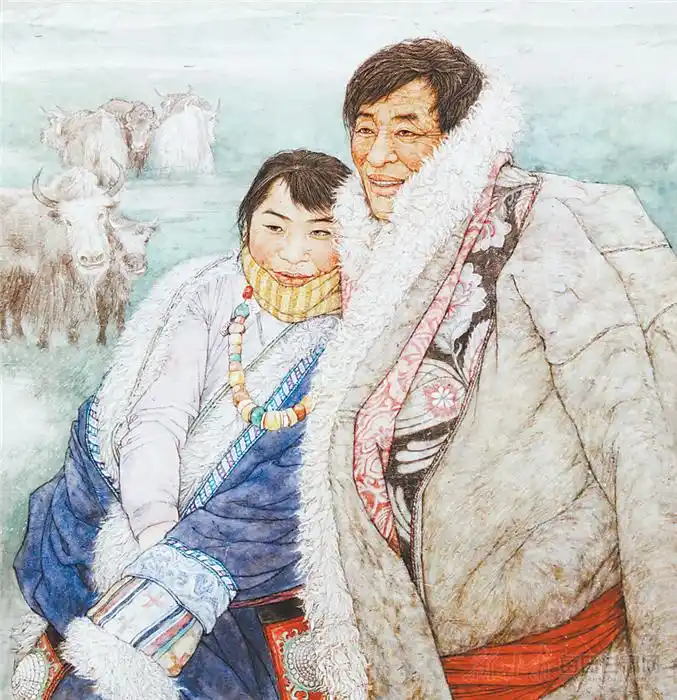 王骁勇工笔人物画_工笔画线描人物画谱_王骁勇中国画创作
