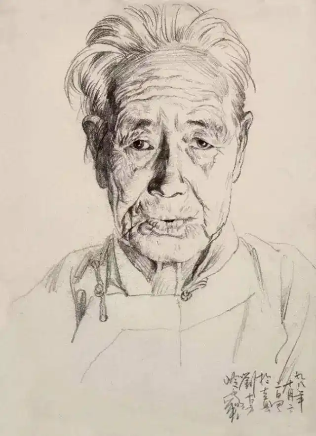 何家英艺术成就_何家英工笔画_工笔画线描人物画谱