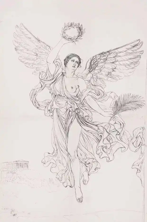 何家英艺术成就_工笔画线描人物画谱_何家英工笔画