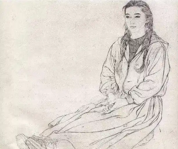 何家英艺术成就_何家英工笔画_工笔画线描人物画谱
