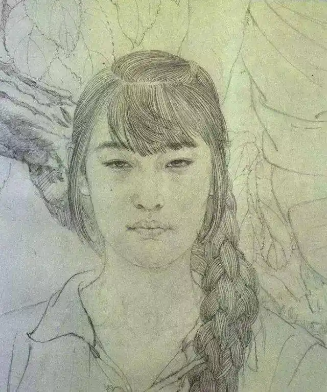 何家英工笔画_工笔画线描人物画谱_何家英艺术成就