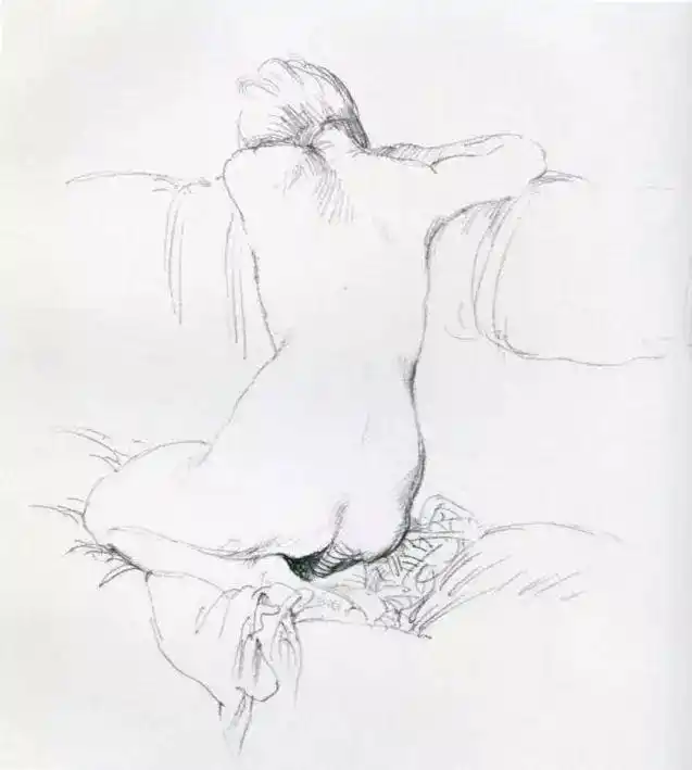 何家英艺术成就_工笔画线描人物画谱_何家英工笔画