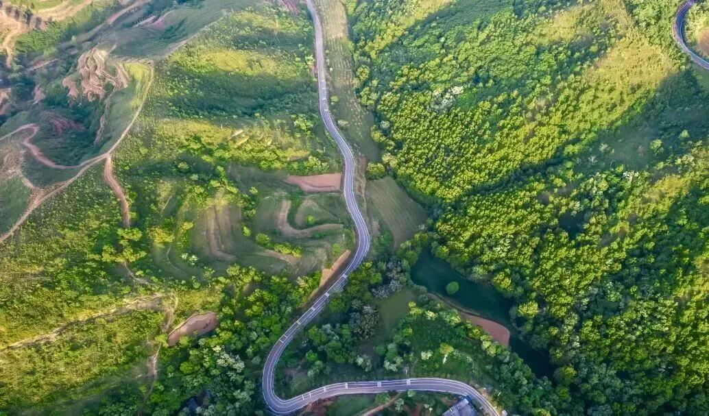 栾川北部公路风景走廊_洛阳周边特色公路_栾川县旅游地图