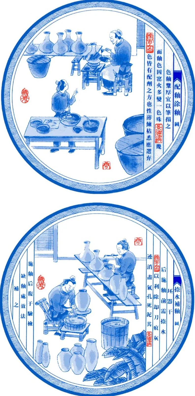 景德镇民窑陶瓷美术_中国工美行业艺术大师 唐德贵 绘瓷艺术_江西省工艺美术大师 唐德贵 绚彩浅雕工艺