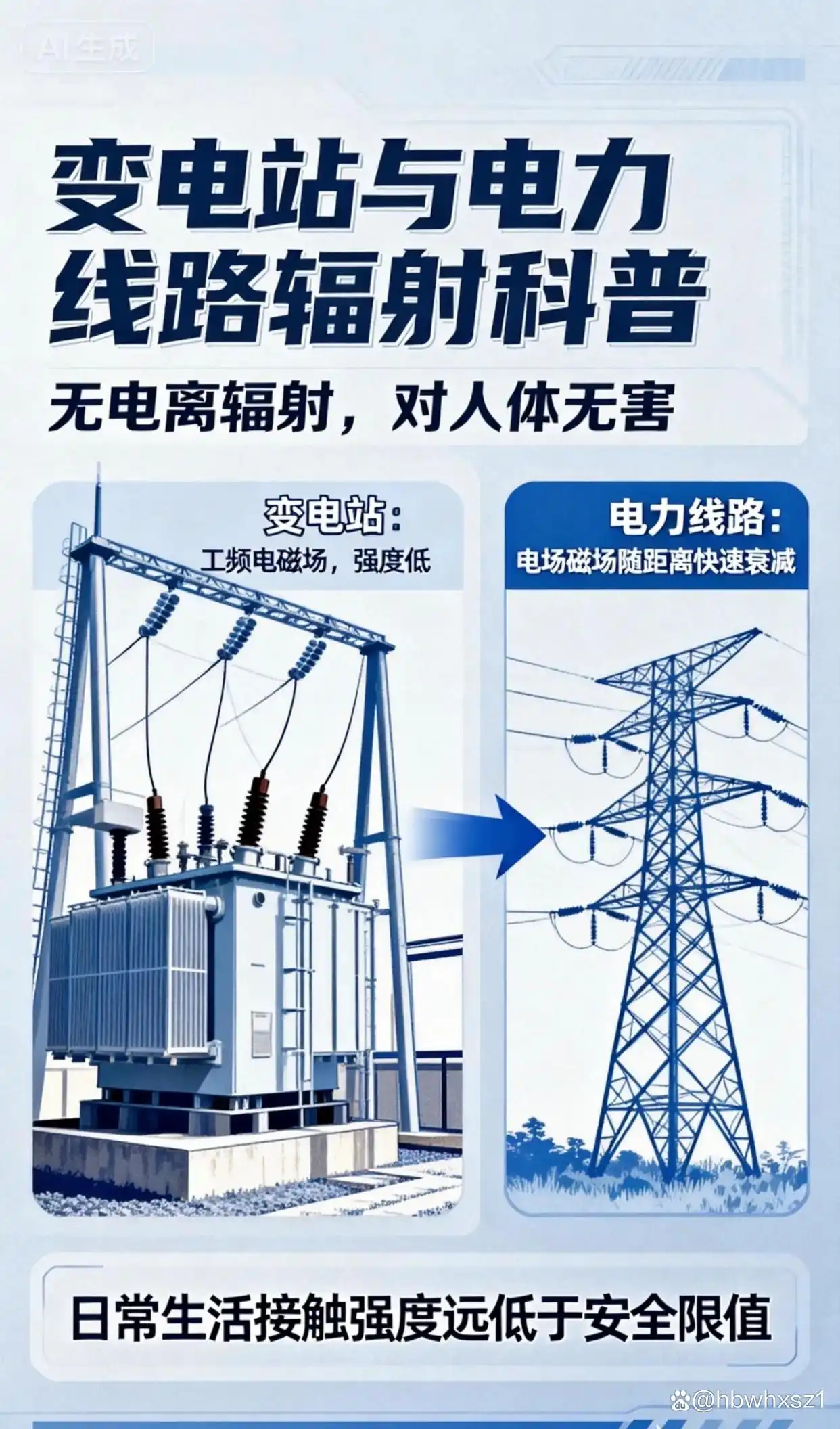 变电站辐射安全_变电站有辐射吗_高压线电磁场强度