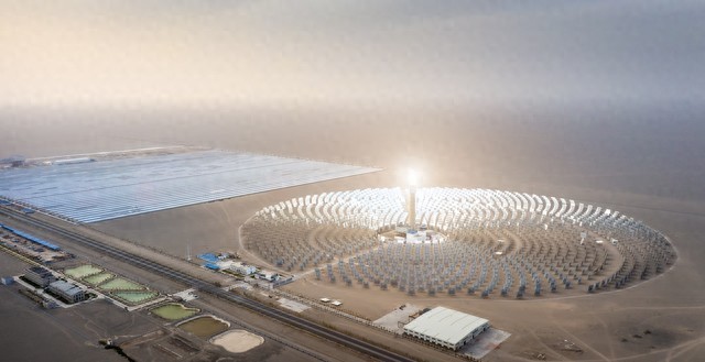 太阳能光热发电产业链_熔盐光热电站国产化突破_青海巨型热能充电宝